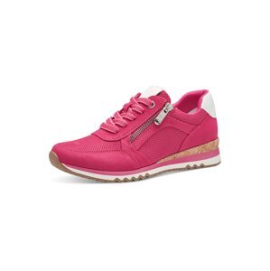 MARCO TOZZI Rövid szárú sportcipők  rózsaszín / fehér