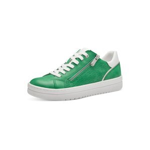 MARCO TOZZI Rövid szárú sportcipők  zöld / fehér