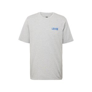 LEVI'S ® Póló 'SS Relaxed Fit Tee'  kék / szürke melír