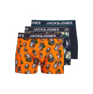 JACK & JONES Boxeralsók  tengerészkék / zöld / narancs / fehér