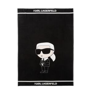 Karl Lagerfeld Fürdőlepedő 'Ikonik'  testszínű / fekete / fehér