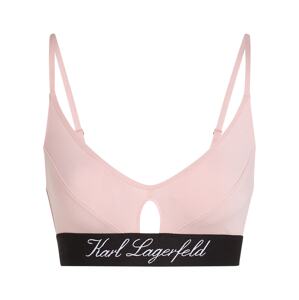 Karl Lagerfeld Melltartó 'Hotel'  rózsaszín / fekete / fehér