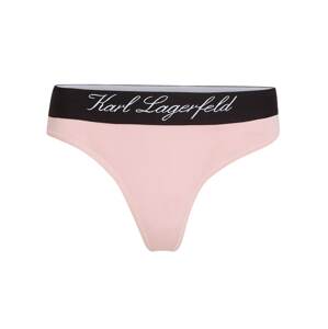 Karl Lagerfeld Slip 'Hotel'  rózsaszín / fekete / fehér