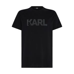 Karl Lagerfeld Póló  grafit / fekete