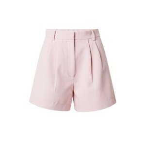 Abercrombie & Fitch Élére vasalt nadrágok  pasztell-rózsaszín