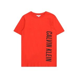 Calvin Klein Swimwear Póló 'Intense Power'  világospiros / fekete
