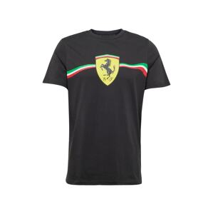 PUMA Póló 'Ferrari Race'  sárga / piros / fekete / fehér