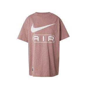 Nike Sportswear Póló 'Air'  mályva / fehér