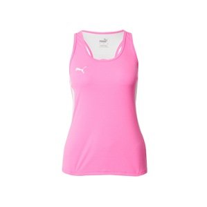 PUMA Sport top  citrom / világos-rózsaszín / fehér