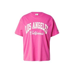 Champion Authentic Athletic Apparel Póló 'American Summer'  rózsaszín / fehér