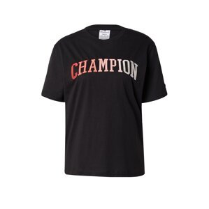 Champion Authentic Athletic Apparel Póló  bézs / rózsaszín / piros / fekete