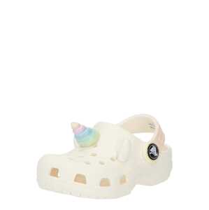 Crocs Nyitott cipők 'IAM Rainbow Unicorn'  világoskék / rózsaszín / rózsaszín / fehér