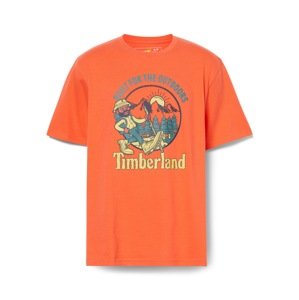 TIMBERLAND Póló 'Hike Out'  kék / sárga / narancs / fekete