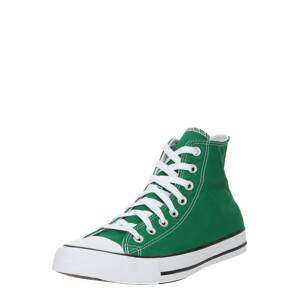 CONVERSE Magas szárú sportcipők  zöld / fehér