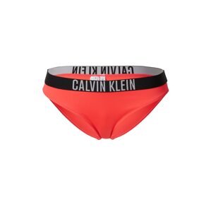 Calvin Klein Swimwear Bikini nadrágok  szürke / piros / fekete
