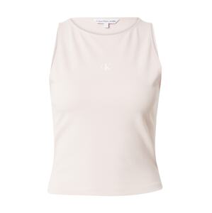 Calvin Klein Jeans Top 'ARCHIVAL MILANO'  rózsaszín / fehér