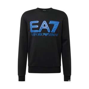 EA7 Emporio Armani Tréning póló  kék / fekete