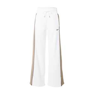 Nike Sportswear Nadrág 'FLC PHX'  brokát / fekete / fehér