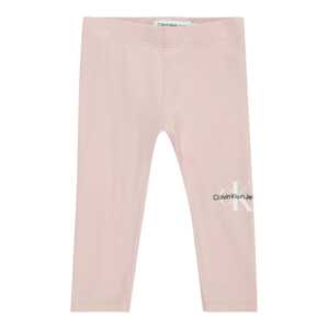 Calvin Klein Jeans Leggings  fáradt rózsaszín / fekete / fehér