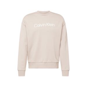 Calvin Klein Tréning póló  taupe / fehér