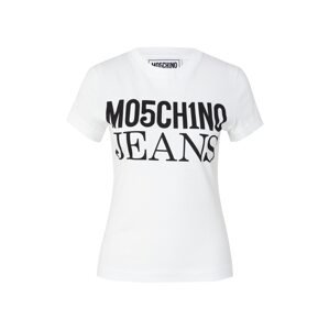 Moschino Jeans Póló  fekete / piszkosfehér