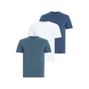 AllSaints Póló 'BRACE'  kék / tengerészkék / fehér