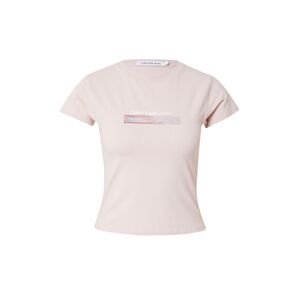 Calvin Klein Jeans Póló  pasztellkék / lila / pasztell-rózsaszín / fehér