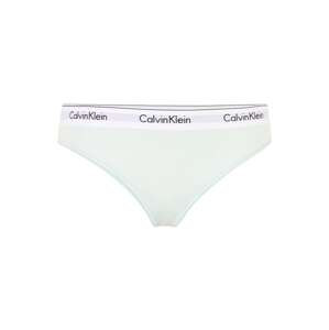 Calvin Klein Underwear Plus String bugyik  szürke / menta / fekete / fehér