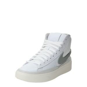 Nike Sportswear Magas szárú sportcipők 'BLAZER PHANTOM'  szürke / fehér