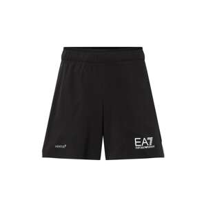EA7 Emporio Armani Sportnadrágok  fekete / piszkosfehér