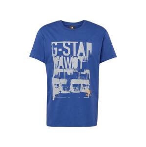 G-Star RAW Póló 'Underground'  kék / szürke / narancs