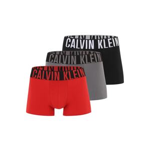 Calvin Klein Underwear Boxeralsók 'Intense Power'  szürke / piros / fekete / fehér