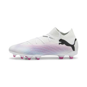 PUMA Futballcipők 'Future 7 Pro'  kék / rózsaszín / fekete / fehér
