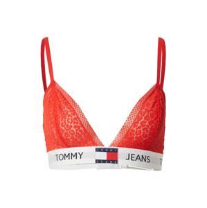 Tommy Jeans Melltartó  szürke / piros / fekete / természetes fehér