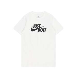 Nike Sportswear Póló 'JDI SWOOSH 2'  fekete / fehér