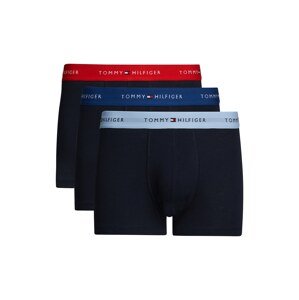 Tommy Hilfiger Underwear Boxeralsók 'Essential'  tengerészkék / világoskék / sötétkék / piros