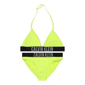 Calvin Klein Swimwear Bikini  szürke / fűzöld / fekete
