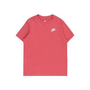 Nike Sportswear Póló  vörösáfonya / fehér