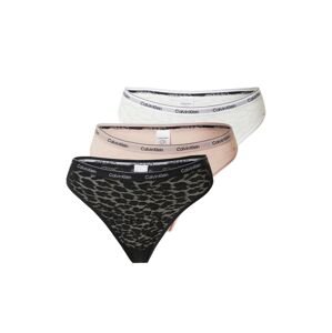 Calvin Klein Underwear Slip  bézs / fekete / piszkosfehér