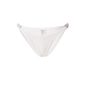 Calvin Klein Underwear String bugyik  világosszürke / fehér