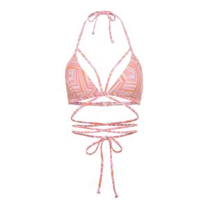 LSCN by LASCANA Bikini felső 'Lisa'  narancs / rózsaszín / világos-rózsaszín / fehér