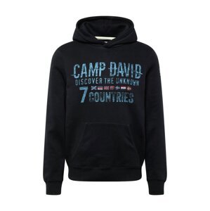 CAMP DAVID Tréning póló  világoskék / piros / fekete / fehér