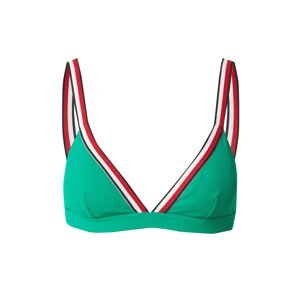 Tommy Hilfiger Underwear Bikini felső  tengerészkék / zöld / rikító piros / fehér