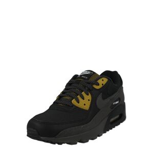 Nike Sportswear Rövid szárú sportcipők 'AIR MAX 90'  mustár / sötétszürke / fekete / fehér