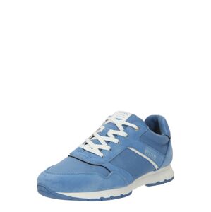MUSTANG Rövid szárú sportcipők  kék / piszkosfehér