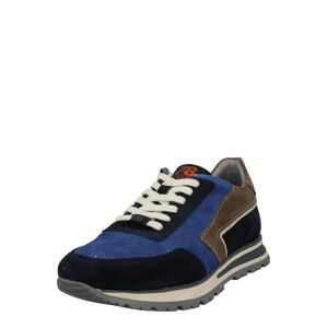 bugatti Rövid szárú sportcipők 'Philip'  kék / barna / fekete
