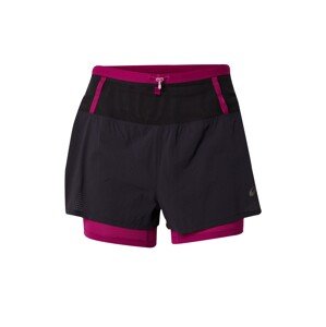 ASICS Sportnadrágok 'Fujitrail'  rózsaszín / fekete