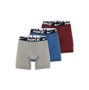 NIKE Sport alsónadrágok  kék / szürke / borvörös / fehér