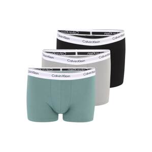 Calvin Klein Underwear Plus Boxeralsók  szürke melír / jáde / fekete / fehér