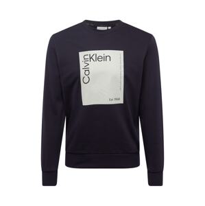 Calvin Klein Tréning póló  tengerészkék / greige / fekete